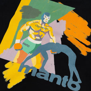 T-shirt Manto Luchador Noir