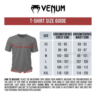 T-shirt Venum G-Fit Air Dry Tech noir rouge