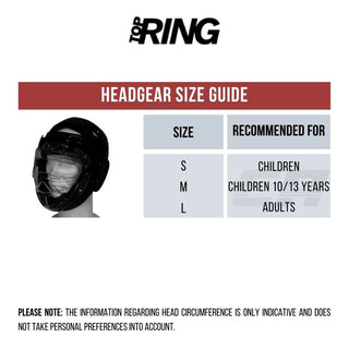 Casque Top Ring avec Visière Semi Contact-Kick boxing-Karate Art. 315