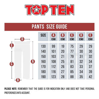 Pantalons kick boxing Top Ten Collection Étoile Mesh