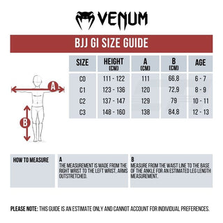 BJJ Gi Venum Contender Enfant