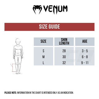 Protège-tibias enfant Venum Challenger Noir-blanc