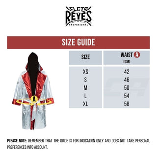 Peignoir de ring Cleto Reyes avec capuche