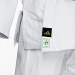 Judogi Adidas J730 Champion III IJF rayures or