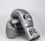Gants de boxe Cleto Reyes Professionnel CB2 Platine avec lacets