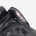 Gants de boxe Di Nardo avec velcro 16 Oz Marron-noir-argent 