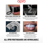 Protège-dents Opro Instant Custom-Fit Silver dents 