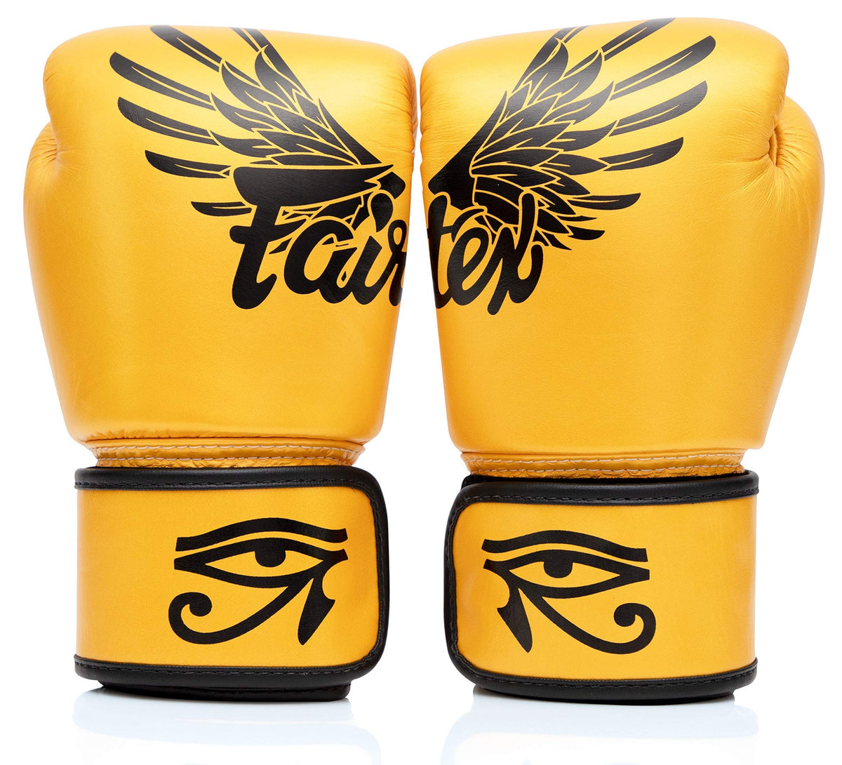Gants de Muay Thai Fairtex BGV1 Falcon Doré 