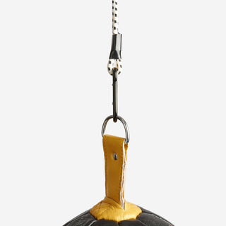 Ballon double elastique avec barres d'accouplement Leone DNA AT809 Noir et or