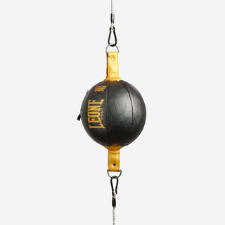 Ballon double elastique avec barres d'accouplement Leone DNA AT809 Noir et or