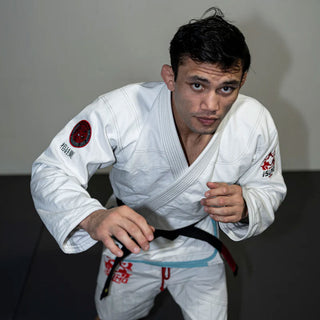 BJJ Gi Half Sumo Tengu Blanc-Combat Arena