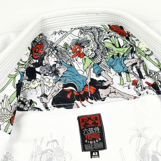 BJJ Gi Half Sumo Tengu Blanc-Combat Arena