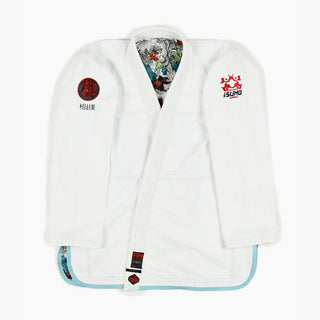 BJJ Gi Half Sumo Tengu Blanc-Combat Arena