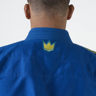 BJJ Gi Kingz MI-K Roots IBJJF Blu-Combat Arena