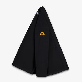 BJJ Gi Manto Base 3.0 Noir-orange-Combat Arena