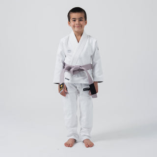 BJJ Gi enfant Kingz Kore V2 IBJJF Blanc 