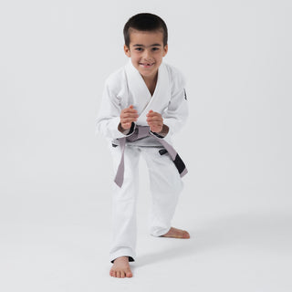 BJJ Gi enfant Kingz Kore V2 IBJJF Blanc 