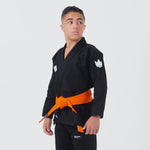 BJJ Gi enfant Kingz Kore V2 IBJJF Noir 