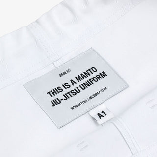 BJJ Gi Manto Base 3.0 Blanc 