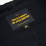 BJJ Gi Manto Base 3.0 Noir-orange 