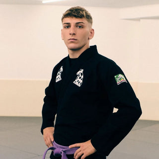 BJJ Gi Manto Chiens noirs 