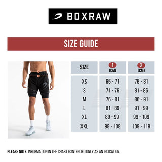 Shorts d'entraînement Boxraw Valdes Noir