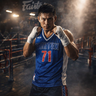 Débardeur Fairtex Maillot NBA JS19 Bleu 