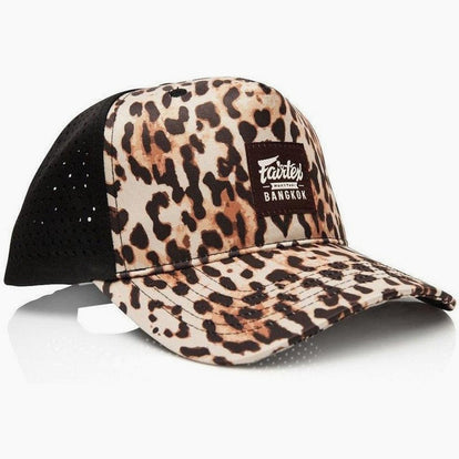 Casquette RBX Gris Imprimé Léopard – Chapeau Sport Course Athlétique – Neuf
