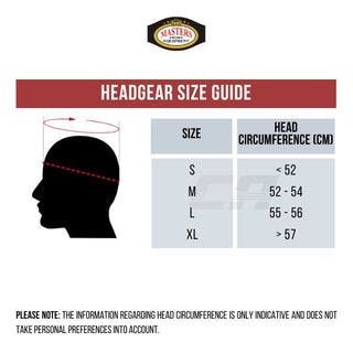 Casque Masters WAKO Rouge 