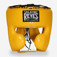 Caschetto Cleto Reyes avec pommettes Jaune-Combat Arena