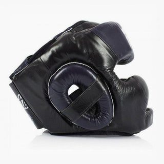Caschetto Fairtex Diagonal Vision Sparring HG13 Noir-bleu 