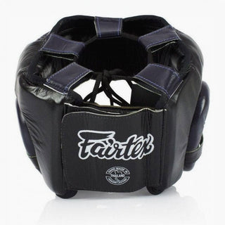 Caschetto Fairtex Diagonal Vision Sparring HG13 Noir-bleu 