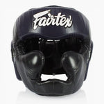 Caschetto Fairtex Diagonal Vision Sparring HG13 Noir-bleu 