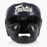 Caschetto Fairtex Diagonal Vision Sparring HG13 Noir-bleu 