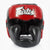 Casque Fairtex Diagonal Vision Sparring HG13 Noir-rouge 