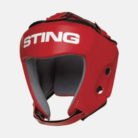 Casque Sting Competition Approuvé World Boxing Rouge 
