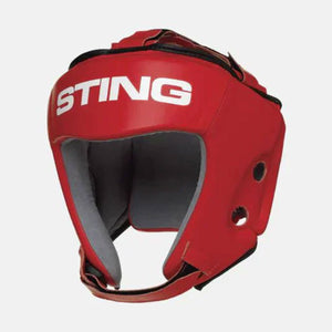 Casque Sting Competition Approuvé World Boxing Rouge 