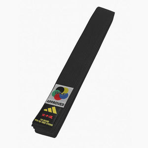 Ceinture Adidas Elite WKF Noir avec Kanji 