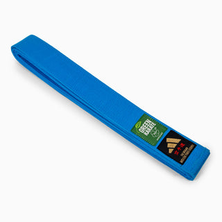 Ceinture Adidas Elite WKF Bleu avec Kanji 