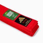 Ceinture Adidas Elite WKF Rouge avec Kanji 