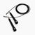 Corde pour sauter Leone Speed 3 mm AT831 Noir-Combat Arena