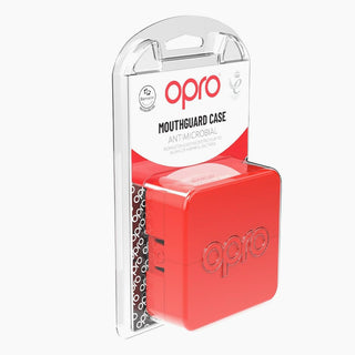 Custodia per paradenti Opro antimicrobico Rosso-Combat Arena