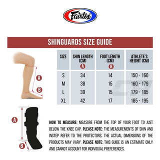 Protège-tibias Fairtex Compétition SP5 avec protège-pieds Jaune