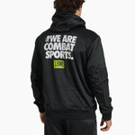 Sweat Leone Logo Wacs à capuche ABX127 Noir 
