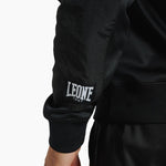 Sweat Leone Logo Wacs à capuche ABX127 Noir 