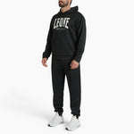 Sweat Leone Logo à capuche ABX119 Noir 