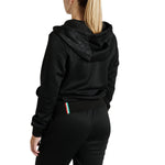 Sweat pour femmes Leone DNA avec capuche et fermeture éclair ABX730 