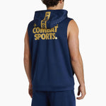 Sweat sans manches avec capuche Leone DNA ABX720 Bleu 