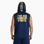 Sweat sans manches avec capuche Leone DNA ABX720 Bleu 