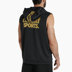 Sweat sans manches avec capuche Leone DNA ABX720 Noir 